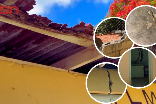 Condiciones en que se encuentra el centro María Lajara, en la comunidad La Salsa. Foto CDN Digital