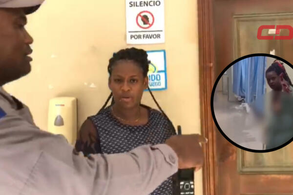 Mari Ramírez, mujer que destruyó area de emergencia de hospital. Foto CDN Digital
