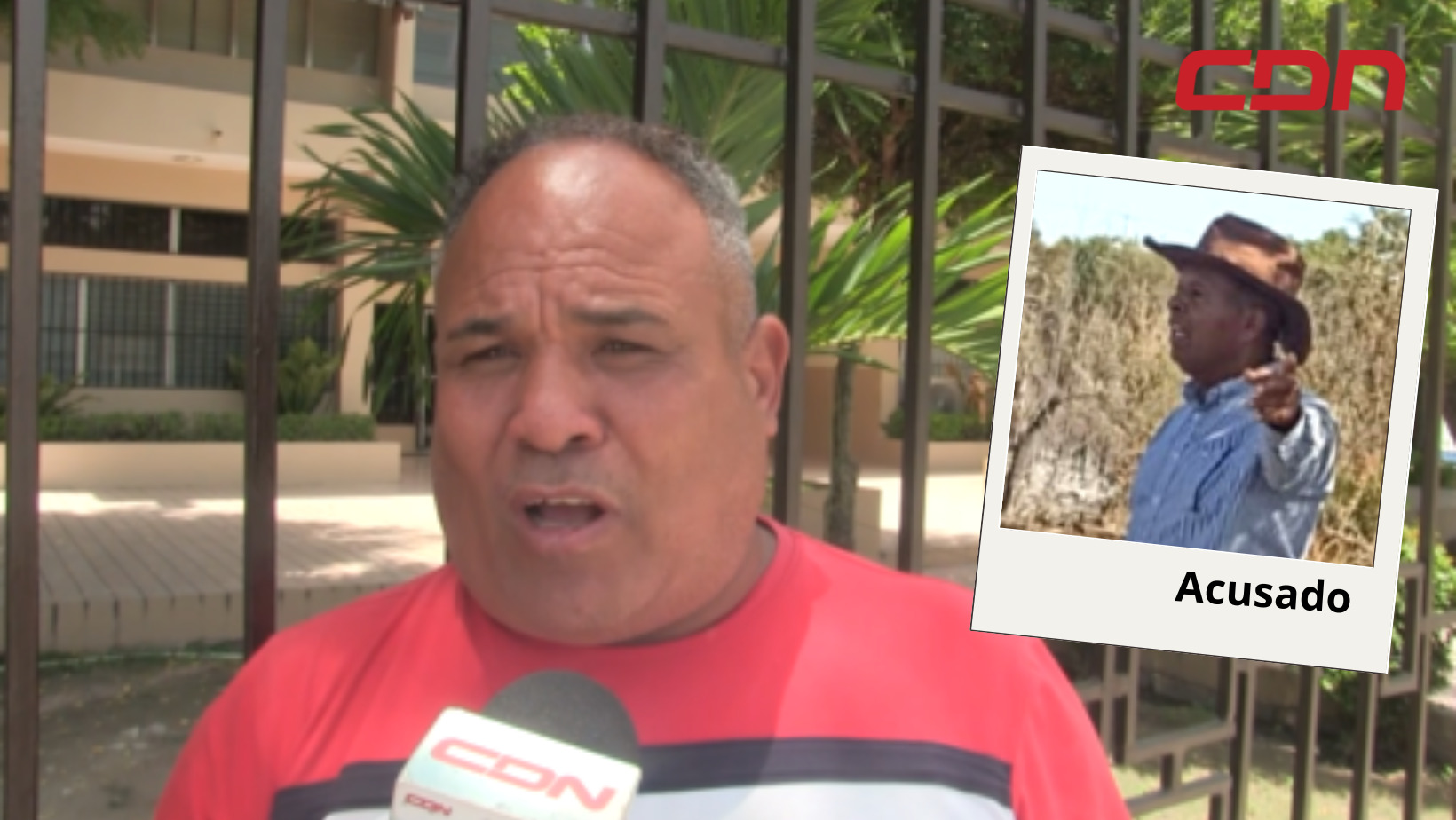 Juanito Contreras Valenzuela, acusado de amena y porte de arma ilegal