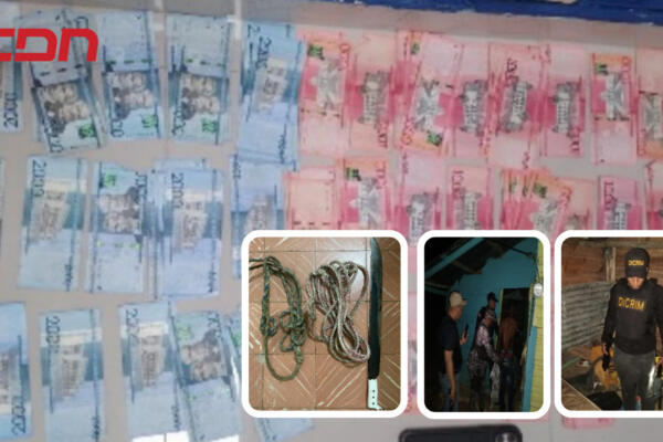 Durante los allanamientos ocuparon dos sogas, un machete de aproximadamente 18 pulgadas de largo, un celular y dinero