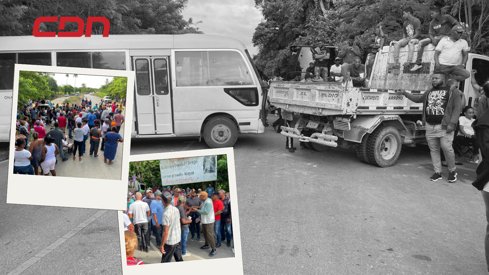 Comunitarios demandan soluciones ante apagones frecuentes. Foto CDN Digital
