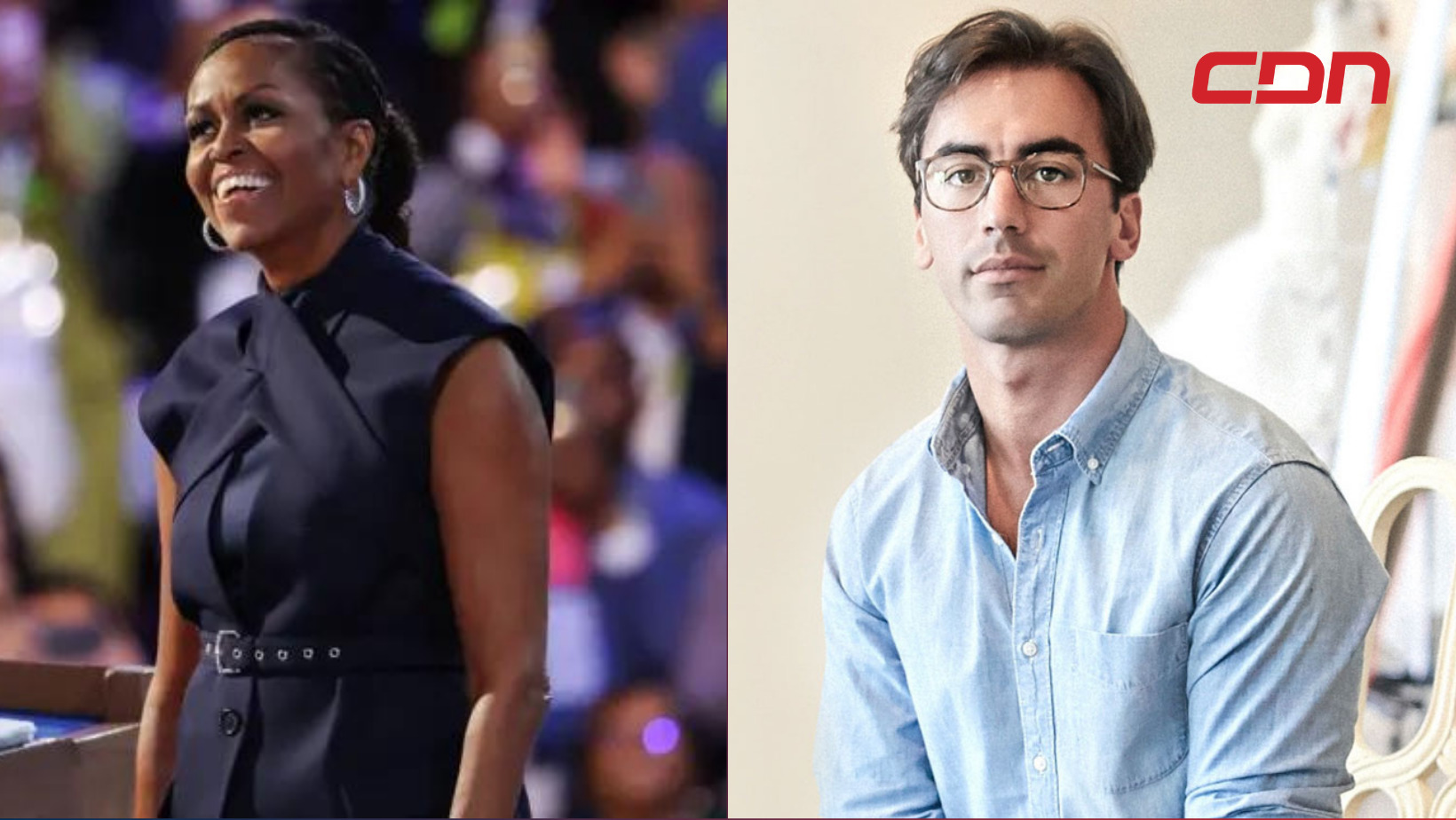 Fernando García viste a Michelle Obama y pone la moda dominicana a resonar