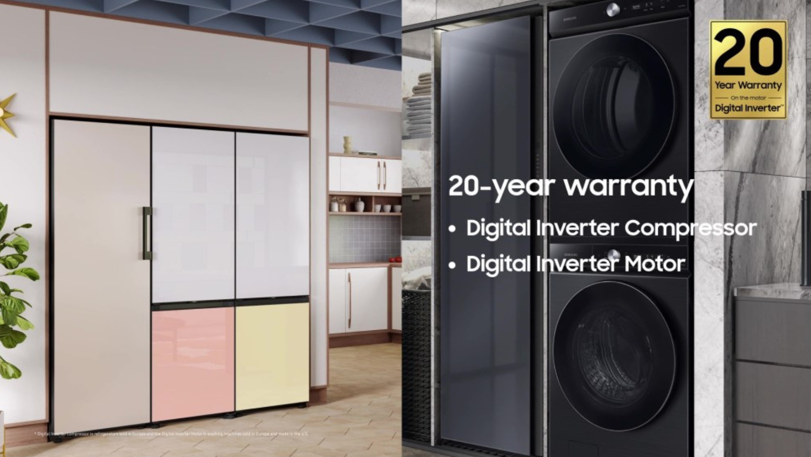Hogar sostenible con tu nevera Bespoke de Samsung