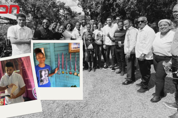 Andry Santana, joven que sueña con convertirse en la próxima Marileidy Paulino del idioma.