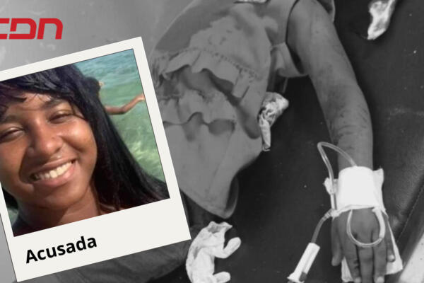 Lourdes Penélope Pérez, alega estar embarazada. Foto: Fuente externa 