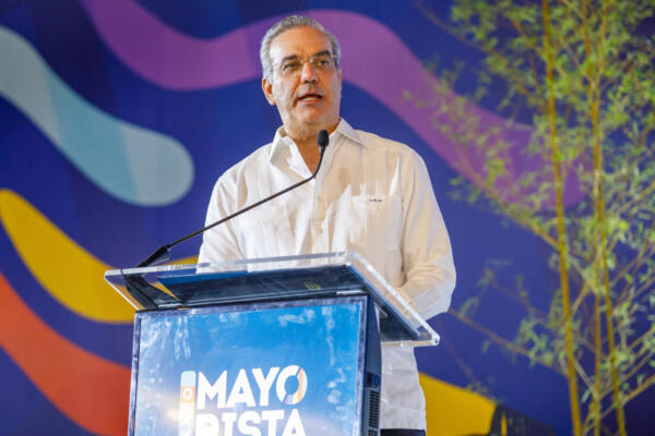 Luis Abinader, presidente de la República Dominicana. 