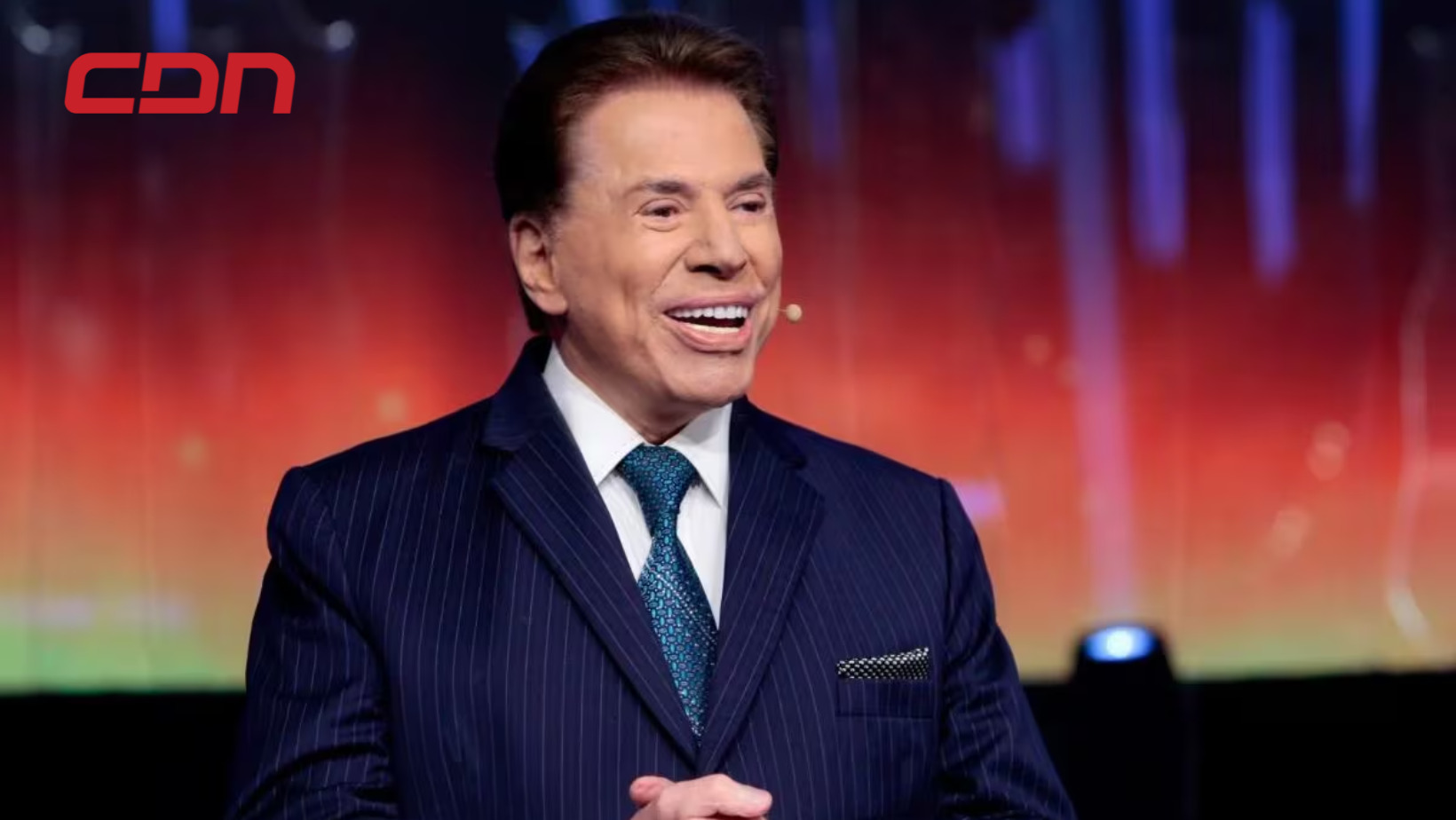 Silvio Santos, famoso presentador y dueño de medios en Brasil