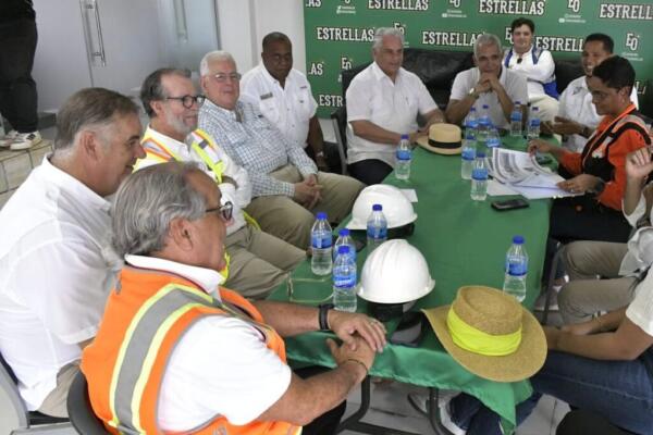 Se trata de la segunda inspección en la que participa LIDOM, tal y como se plasmó en su cronograma de trabajo a los fines de dar seguimiento continuo a los trabajos en el estadio sede de las Estrellas Orientales.