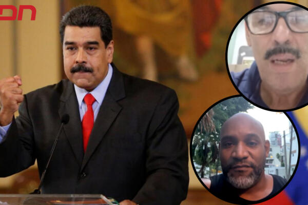 Representantes de la comunidad venezolana en la República Dominicana 