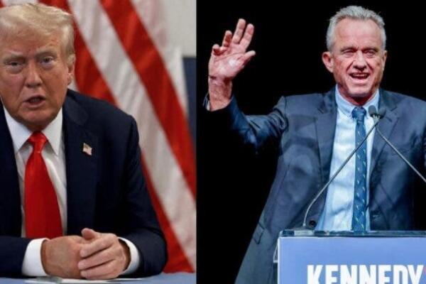 Trump agradece a Robert F. Kennedy Jr. el apoyo electoral tras suspender su campaña