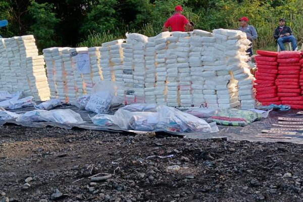 Procuraduría quema más 900 kilogramos de drogas. Foto: Fuente externa