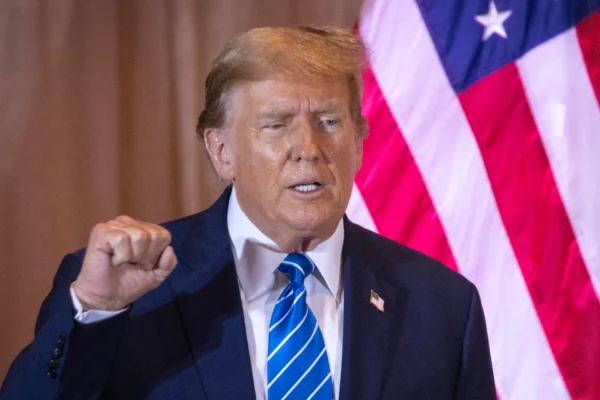 Expresidente estadounidense Donald Trump. FOTO: EFE/ Cristóbal Herrera