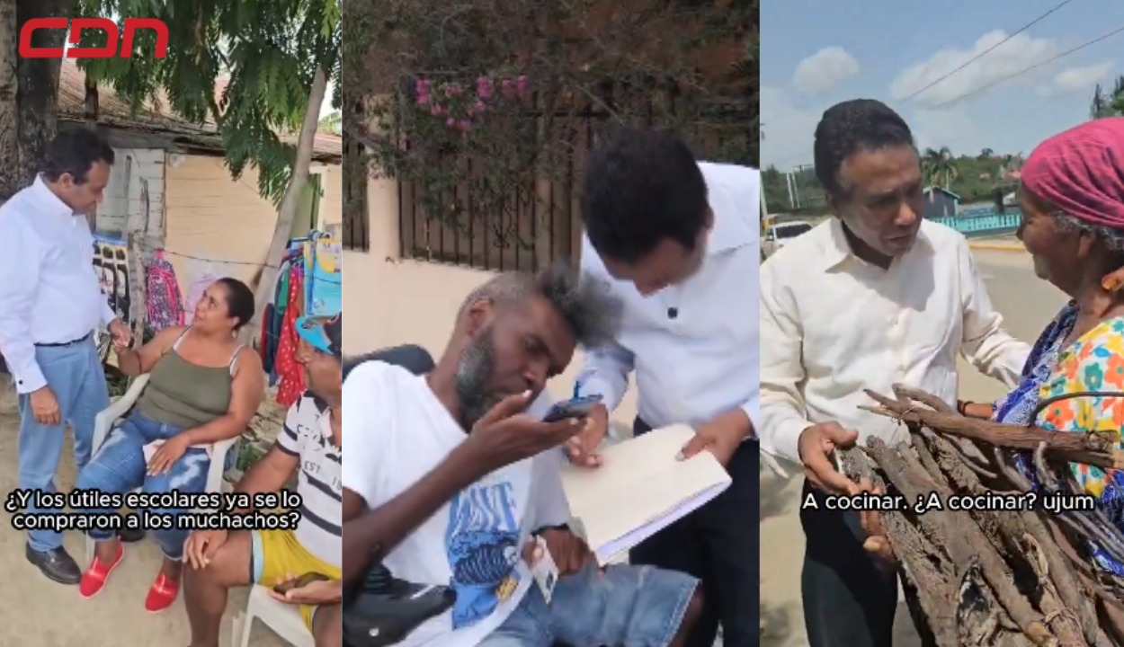 Félix Bautista, senador de la provincia San Juan, realiza obras solidarias y las publica en sus redes sociales