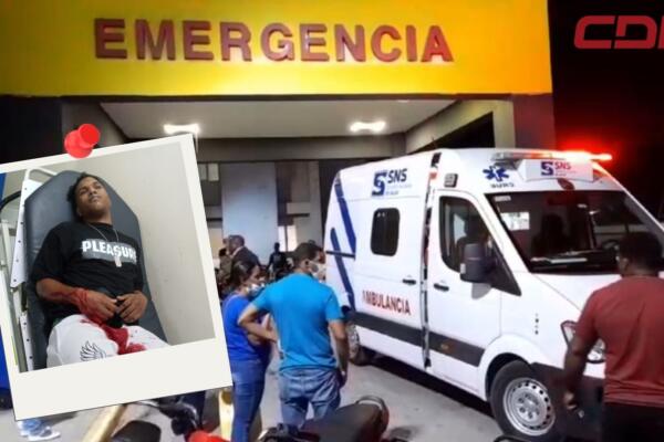 Joven herido de bala en Barahona