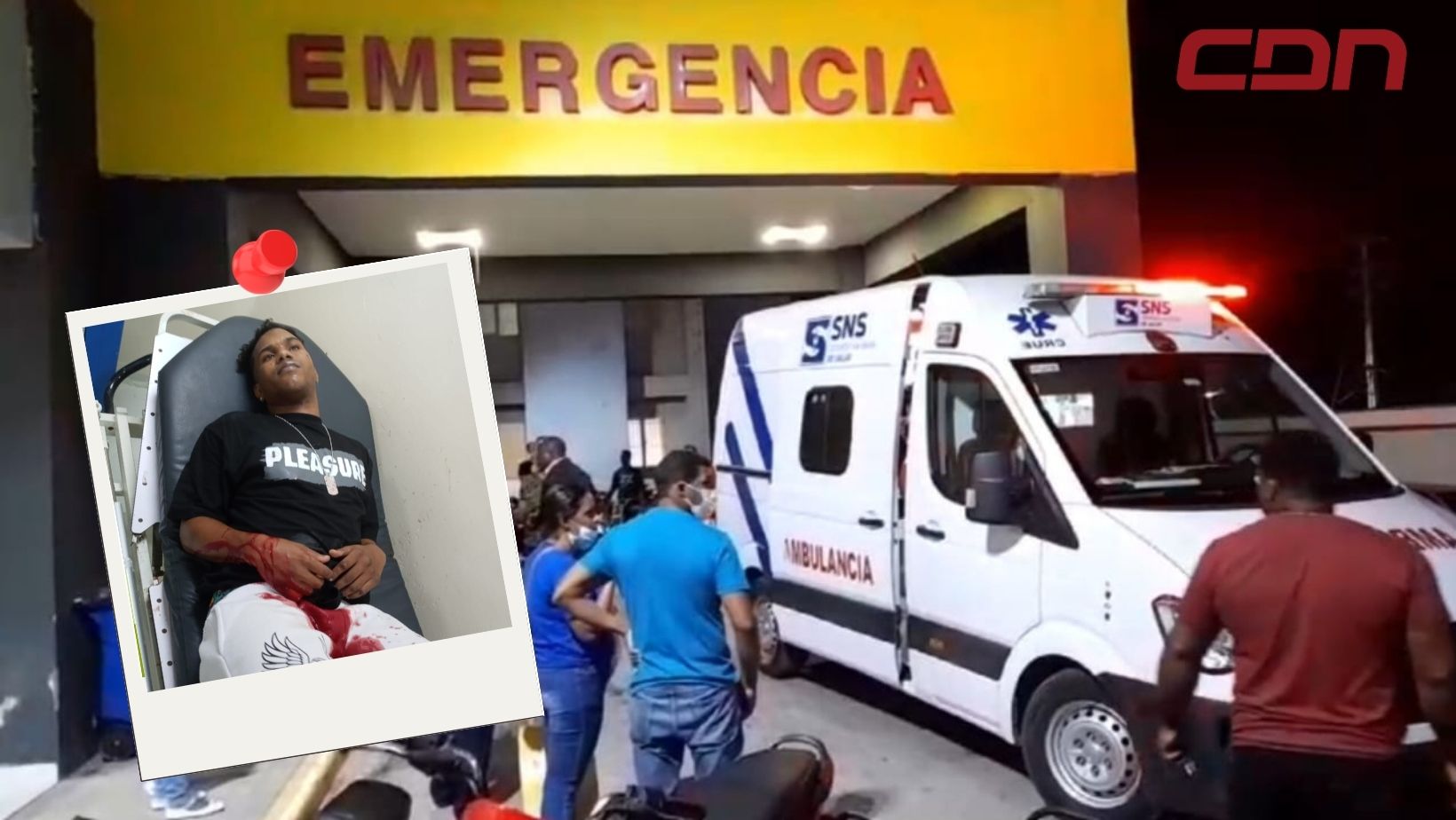 Joven herido de bala en Barahona