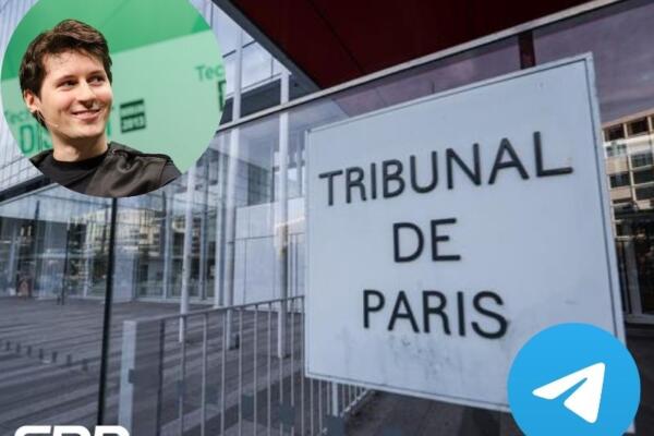 Justicia francesa imputó cargos a CEO de Telegram