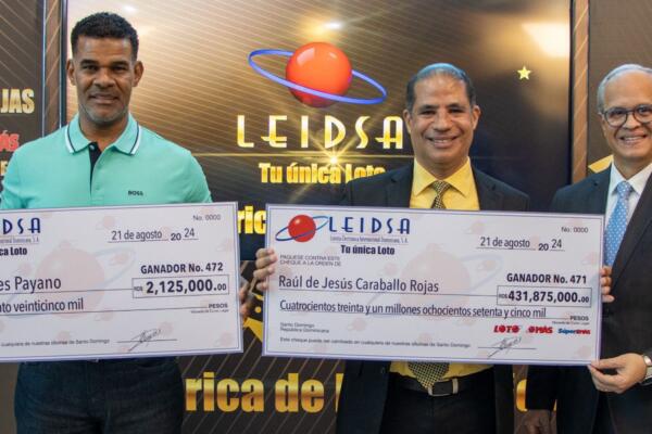 Entregó 434 millones a dos ganadores de los sorteos Loto, Loto Más y Súper Más. Foto: Fuente externa