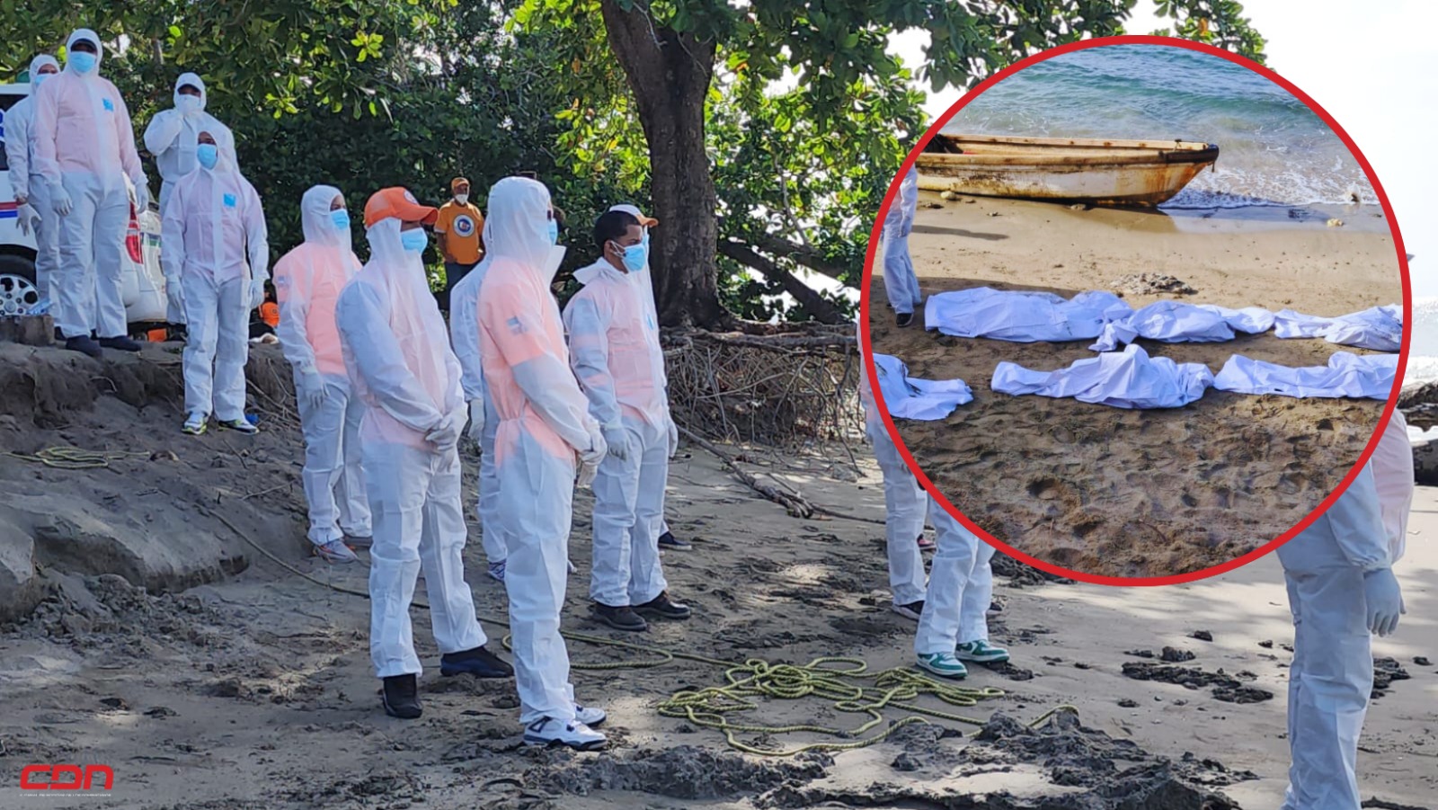 Autoridades hacen contacto con Senegal, África para identificar cuerpos encontrados en embarcación