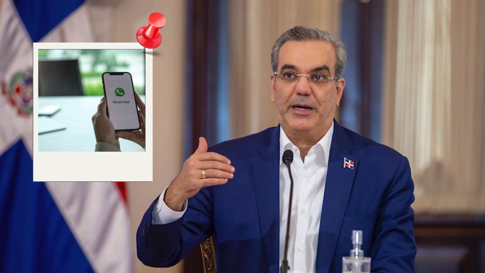 Luis Abinader lidera en la innovación de comunicación política con WhatsApp