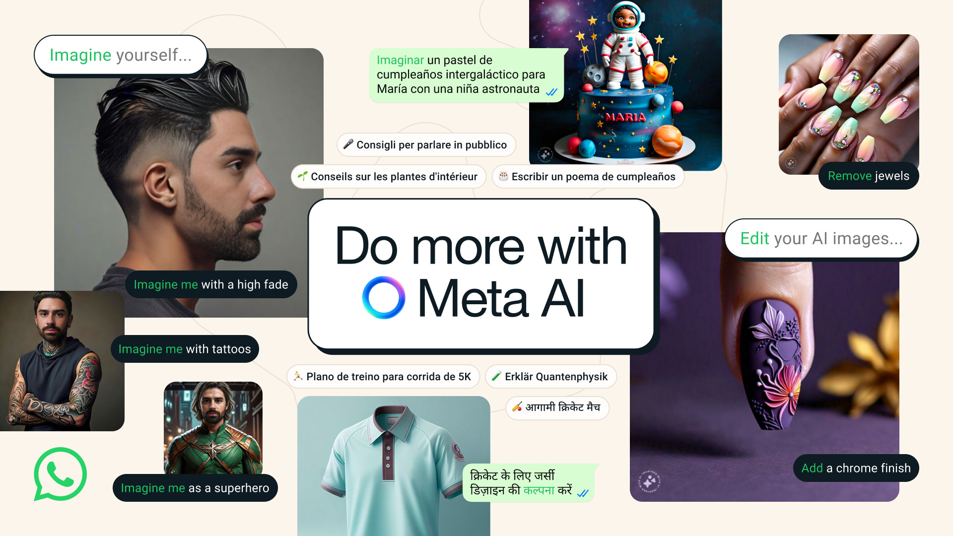 Meta AI se integra a WhatsApp