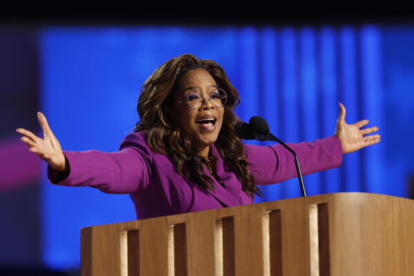 Oprah Winfrey, presentadora y productora de televisión, actriz, autora y propietaria de medios. EFE/EPA/Caroline Brehman