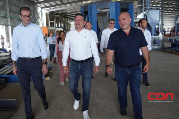 Proindustria supervisa instalación de Planta recicladora en Zona Franca Quisqueya