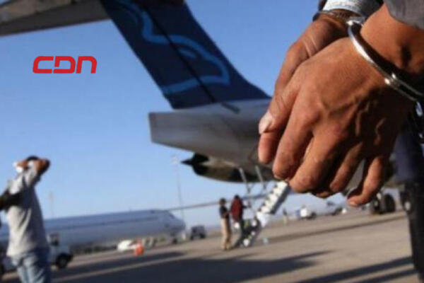 El dominicano Jairo Eliezer Arias Cáceres fue trasladado a la Base Aérea de San Isidro. Foto: Fuente externa 