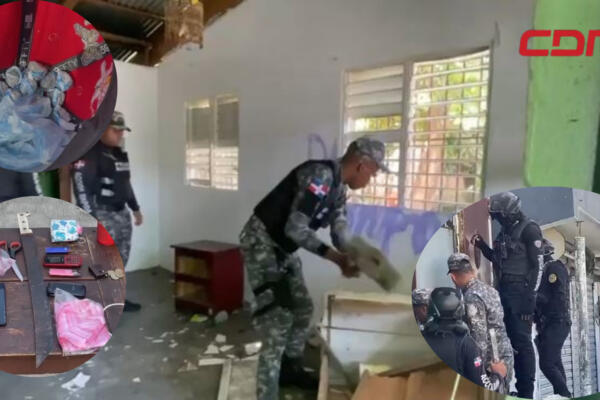 PN detiene dos personas y confisca drogas en Bonao
