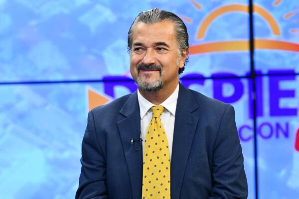 Carlos Carrera, represante de Unicef en la República Dominicana, en entrevista en Despierta con CDN (foto: Félix de la Cruz)