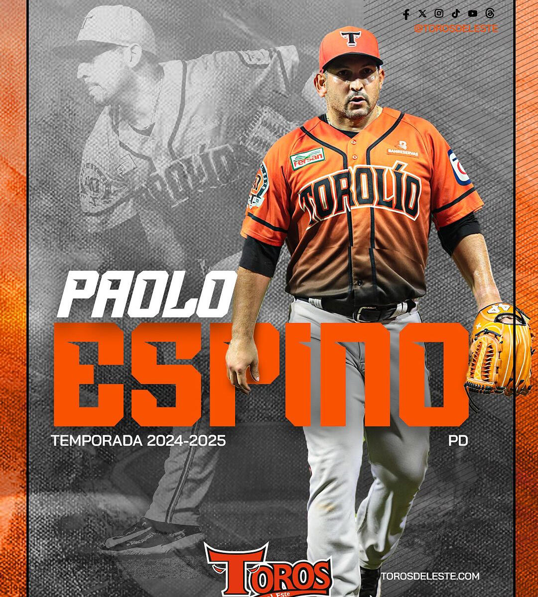 Paolo Espino regresa con los Toros del Este