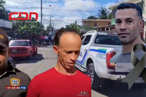 A Rafael Guzmán López (Rafa) de 45 años, lo arrestaron por la muerte de Eddy Reyes Ureña, de 47. Foto: CDN Digital