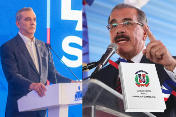 Presidente Abinader le responde a Danilo Medina sobre “el alto riesgo” de la reforma constitucional en LA Semanal con la Prensa. Foto: CDN Digital.