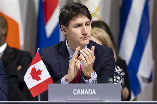 Primer ministro canadiense, Justin Trudeau. EFE