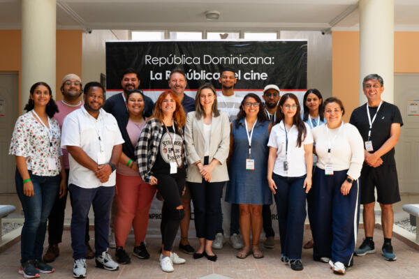 Parte de los concursantes de la residencia de DGCine