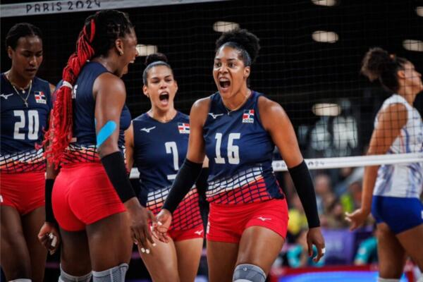 Las Reinas del Caribe avanzaron a cuartos de final en París 2024 luego de vencer a la selección de Países Bajos en cuatro sets.