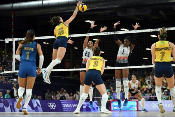 Las Reinas del Caribe son eliminadas de París 2024., luego de caer en tres sets frente a las Brasileñas, este martes en la mañana.