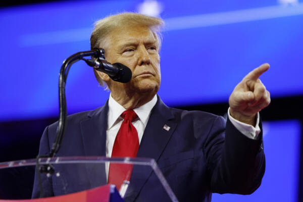 El expresidente de Estados Unidos y candidato presidencial republicano Donald Trump 