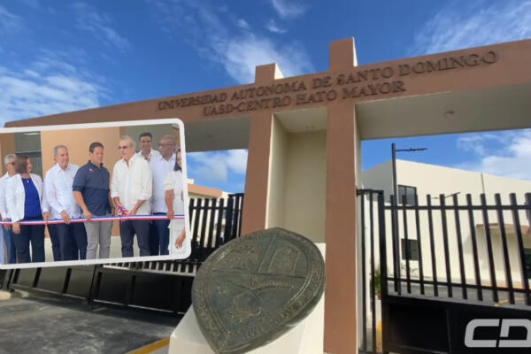 Presidente Abinader inaugura recinto de la UASD en Hato Mayor (foto: CDN Digital)