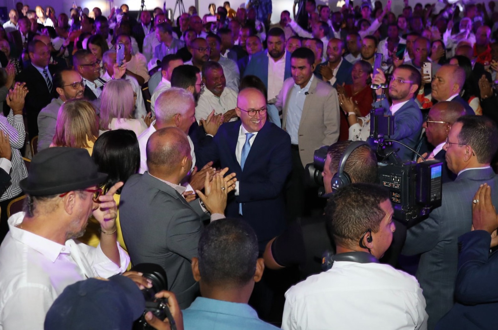 Candidatura de Domínguez Brito logra gran acogida y valoración por parte del PLD 