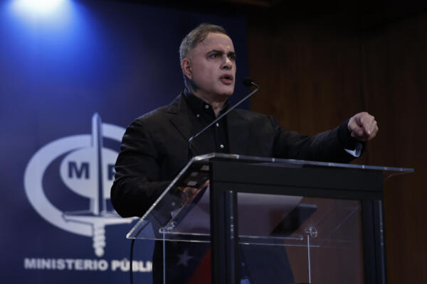 EFotografía de archivo del 29 de julio de 2024 del fiscal general de Venezuela, Tarek William Saab