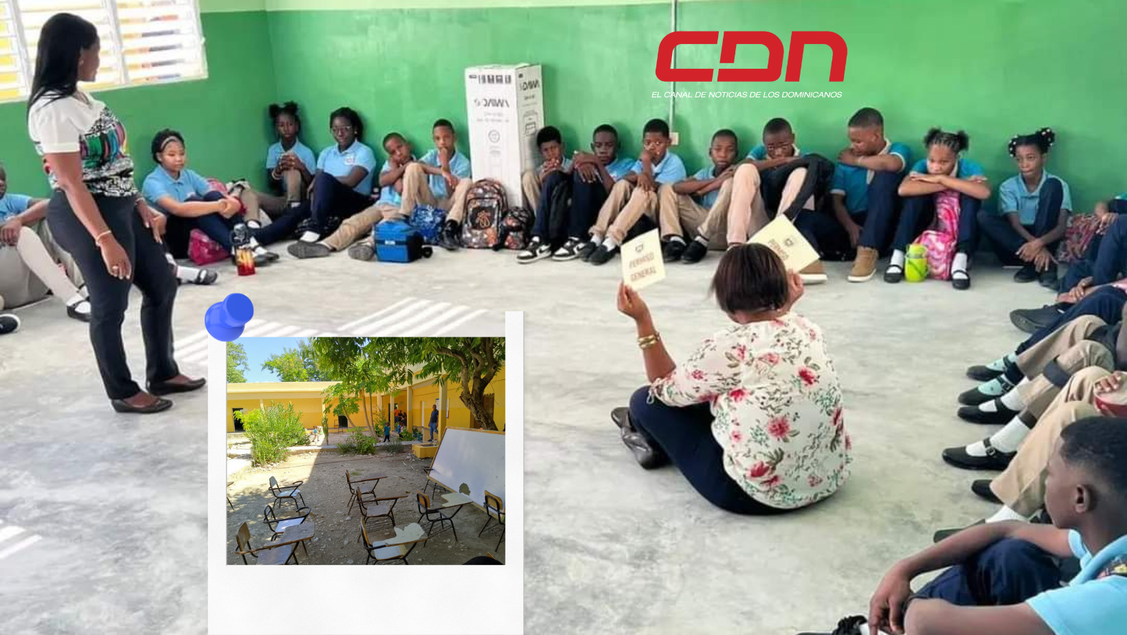 Esperan por la terminación de otras aulas, que llevan aproximadamente ocho meses paralizadas. Foto: CDN Digital