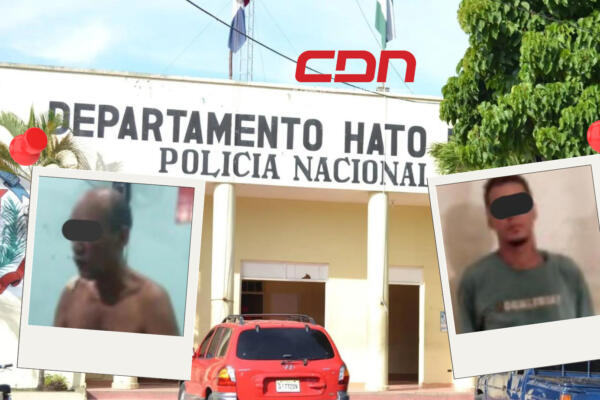 Se trata de Hansel Ayendi Scot, de 30 años y Alejandro Liranzo Sánchez, de 57 años. Foto: CDN Digital 