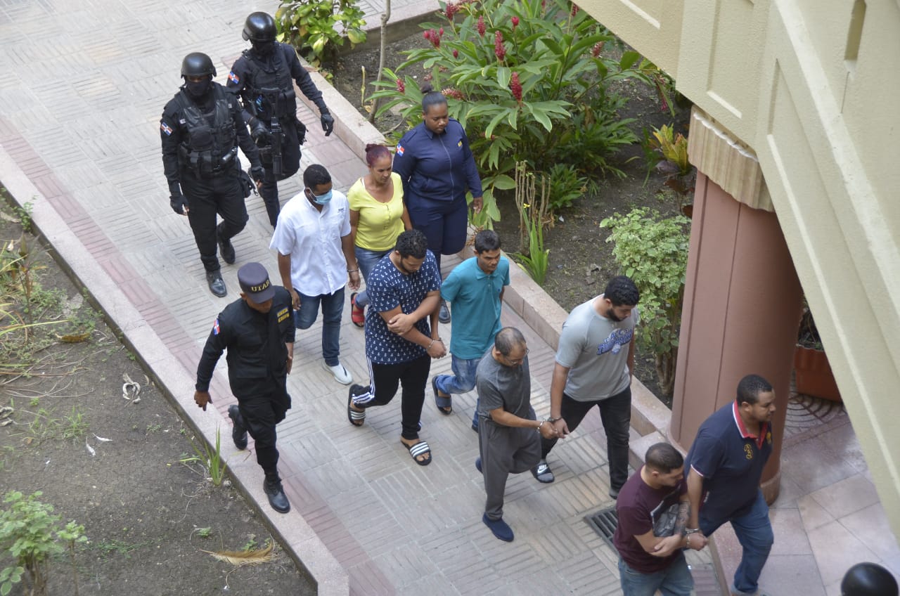 Implicados en estructura criminal