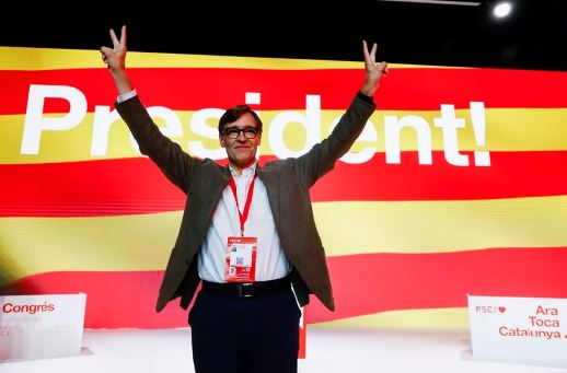 El socialista Illa, nuevo presidente de Cataluña