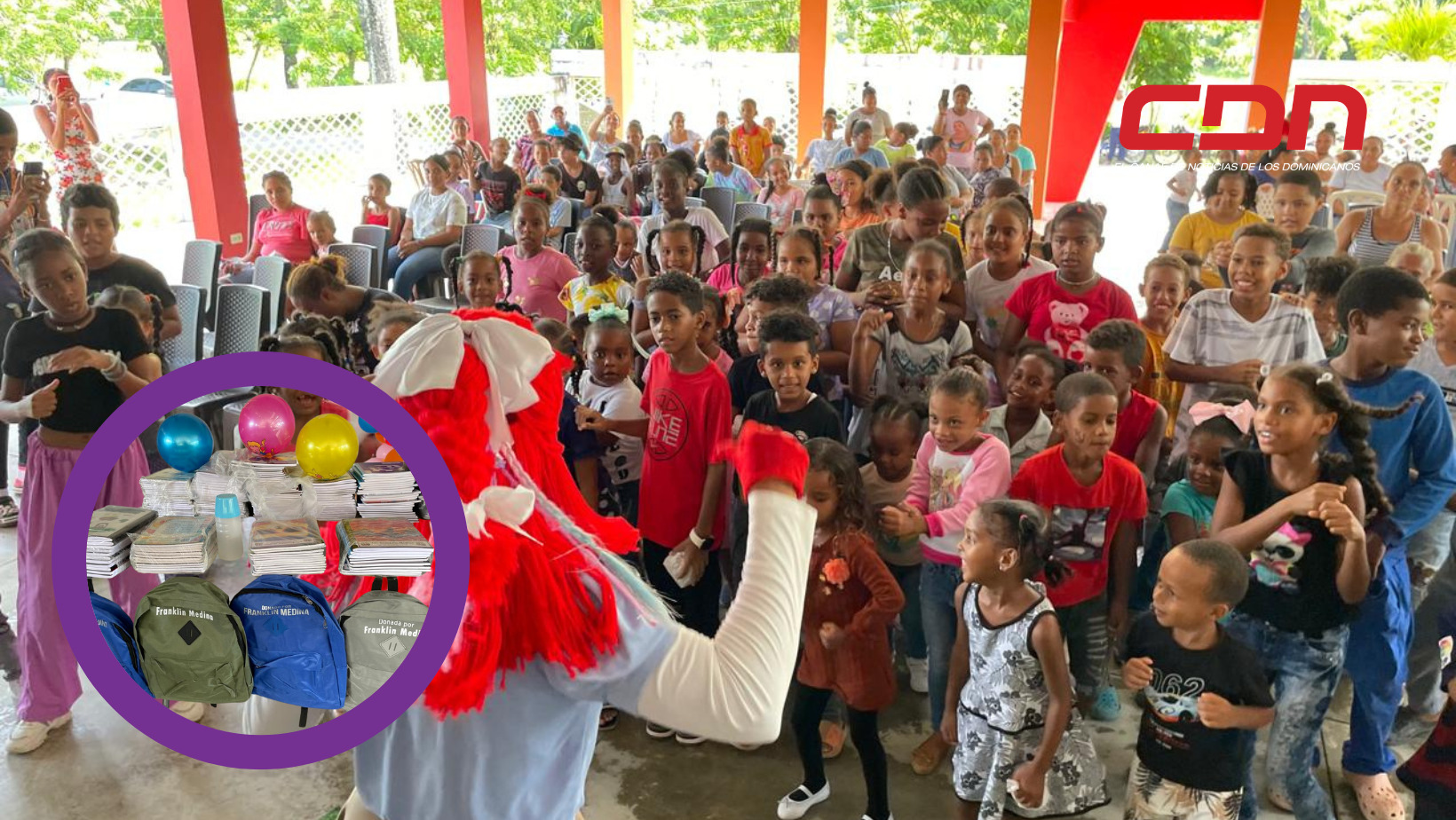 Martínez indicó que de la única manera que los niños se desarrollan es educándose. Foto: CDN Digital