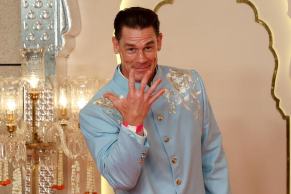 Imagen de archivo del actor y luchador estadounidense John Cena