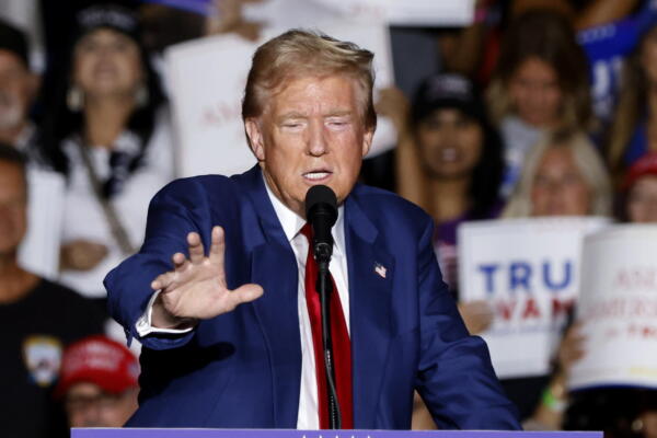 El expresidente estadounidense y candidato republicano Donald Trump en una foto de archivo. EFE