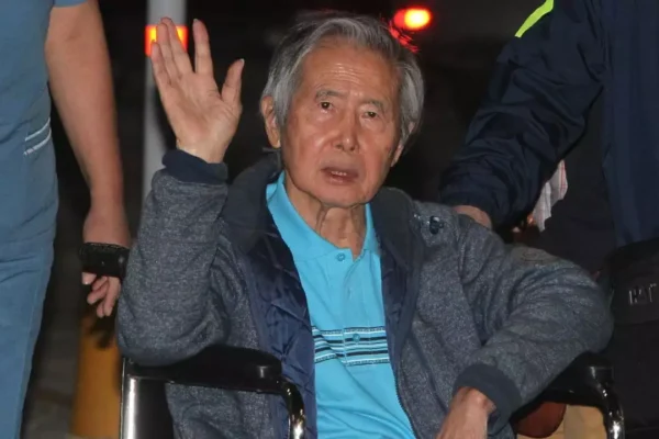 Alberto Fujimori, expresidente de Perú.