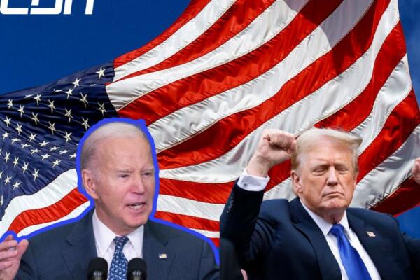 Biden dice a Trump que su país se fundó por inmigrantes.  