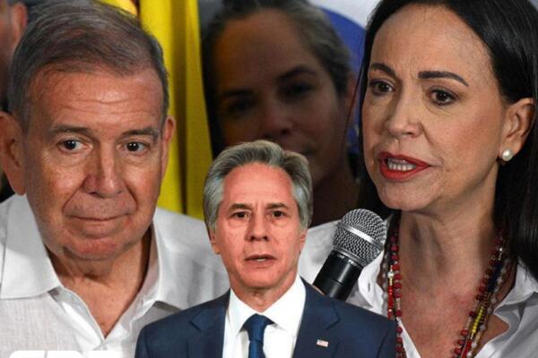 Blinken promete a opositores venezolanos defender la democracia de su país. 